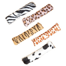 Load image into Gallery viewer, Cat Plush Strip Pillow with Catnip Leopard Print Cat Teaser Toys Pet Kitten Companion Toy Cat Sleeping Pillow Cushion

