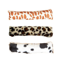 Load image into Gallery viewer, Cat Plush Strip Pillow with Catnip Leopard Print Cat Teaser Toys Pet Kitten Companion Toy Cat Sleeping Pillow Cushion
