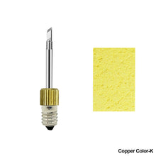 Load image into Gallery viewer, E10 Interface Soldering Iron Tips Cordless Battery Solder Welding Tips USB Electronic Soldering Iron Screw Tips Accessories
