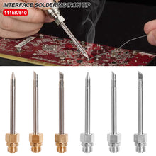 Load image into Gallery viewer, USB Soldering Iron Tips 1115K/510 Interface Soldering Iron Tip Mini Portable Soldering Welding Rework Tools Accessories Parts 8/15W
