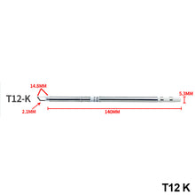 Load image into Gallery viewer, T12 Series Soldering Solder Iron Tips T12-K KU Series Iron Tip for Hakko FX951 STC &amp; OLED Electric Soldering Iron
