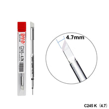 Load image into Gallery viewer, C210 C245 C115 Soldering Iron Tips Lead Free Heating Core Replacement Tips Compatible to JBC Sugon Aifen Aixun Soldering Station Handle
