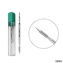 Load image into Gallery viewer, C210 C245 C115 Soldering Iron Tips Lead Free Heating Core Replacement Tips Compatible to JBC Sugon Aifen Aixun Soldering Station Handle
