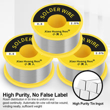 Load image into Gallery viewer, 60/40 Solder Wire 0.5/0.8/1.0/1.2mm Rosin Core Tin Solder Wire Soldering Welding Flux 2.0% Iron Wire Reel 50g 0.6mm
