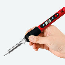 Load image into Gallery viewer, Adjustable Temperature 80W Digital Soldering Iron Internal Heating Type Household Electronic Welding Repair Tool and Tin Wire Bracket Set
