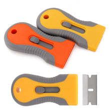 Load image into Gallery viewer, Multi-Purpose Retractable Scraper with Razor Blade Set Cleaning Tool for Scraping Labels Decals Stickers Auto Glass Cooktop Stove Window

