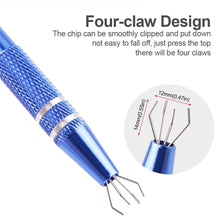 Load image into Gallery viewer, IC Chip Extractor Remover Tool 4-Claw Electronic Component Precision Parts Grabber Extractor Jewelry Pick Up Puller Repair Tool
