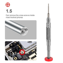 Load image into Gallery viewer, Mobile Phone Repair Screwdriver with Mute Bearings Strong Magnetic S2 Steel Screwdriver Repairing Tools
