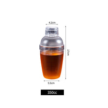 Load image into Gallery viewer, 350ml/500ml/700ml/1000ml Plastic Martini Cocktail Shaker Wine Beverage Mixer Wine Shaker Cup Drink Mixer Shake Bottle Barware Home Bar Utensils
