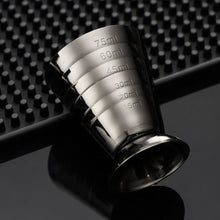 Load image into Gallery viewer, 75ml Stainless Steel Measure Cup Cocktail Tool Bar Mixed Barware 3 In 1 Cocktail Tools Bar Utensils Jigger Cup
