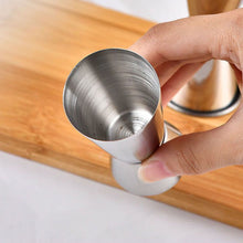 Load image into Gallery viewer, 15-30ml/25-50ml Double Jigger Stainless Steel Measure Cup Cocktail Drink Wine Shaker Stainless Bar Accessories Bartender Tools
