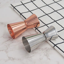 Load image into Gallery viewer, 15-30ml/25-50ml Double Jigger Stainless Steel Measure Cup Cocktail Drink Wine Shaker Stainless Bar Accessories Bartender Tools
