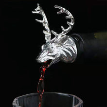 Load image into Gallery viewer, 3D Decorative Deer Head Wine Stopper for Champagne Bottle Beverage Vacuum Seal Wedding Barware Kitchen Tools Bar Decor
