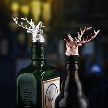 Load image into Gallery viewer, 3D Decorative Deer Head Wine Stopper for Champagne Bottle Beverage Vacuum Seal Wedding Barware Kitchen Tools Bar Decor
