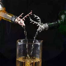 Load image into Gallery viewer, 3D Decorative Deer Head Wine Stopper for Champagne Bottle Beverage Vacuum Seal Wedding Barware Kitchen Tools Bar Decor
