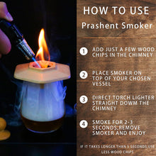Load image into Gallery viewer, Cocktail Smoker Whiskey Wooden Smoked Wood Hood Smoker For Bar Drinks Kitchen Bartender Tools For Whiskey Alcoholic Drinks Gift
