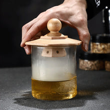 Load image into Gallery viewer, Cocktail Smoker Whiskey Wooden Smoked Wood Hood Smoker For Bar Drinks Kitchen Bartender Tools For Whiskey Alcoholic Drinks Gift
