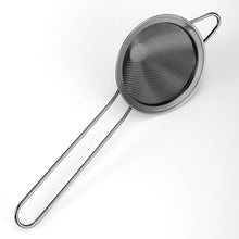 Load image into Gallery viewer, Cocktail Strainer Stainless Steel Tea Strainers Conical Food Strainers Fine Kitchen Mesh Strainer Practical Bar Strainer Tool Filter Sifter
