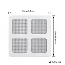 Load image into Gallery viewer, 6/10pcs Adhesive Fix Net Window Home Anti Mosquito Fly Bug Insect Repair Screen Wall Patch Stickers Mesh Window Screen
