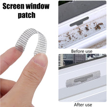 Load image into Gallery viewer, 6/10pcs Adhesive Fix Net Window Home Anti Mosquito Fly Bug Insect Repair Screen Wall Patch Stickers Mesh Window Screen
