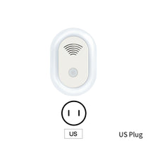 Load image into Gallery viewer, EU/UK/US Plug Ultrasonic Mosquito Repellent with Night Light Anti-Mosquito Mouse Roach Mosquito Repellent Electronic Fly Killer
