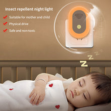 Load image into Gallery viewer, EU/UK/US Plug Ultrasonic Mosquito Repellent with Night Light Anti-Mosquito Mouse Roach Mosquito Repellent Electronic Fly Killer
