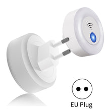 Load image into Gallery viewer, EU/UK/US Plug Ultrasonic Intelligent Frequency Conversion Insect Repellent House Indoor Small Night Light for Baby Mosquito Repellent
