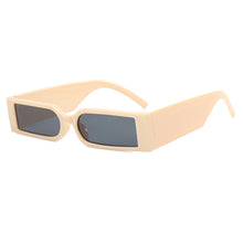 Load image into Gallery viewer, Fashion Rectangle Sunglasses Man Hip Hop Vintage Designer Black Shades Sun Glasses Small Frame Personality Sunglasses
