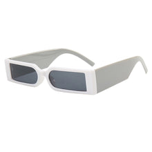 Load image into Gallery viewer, Fashion Rectangle Sunglasses Man Hip Hop Vintage Designer Black Shades Sun Glasses Small Frame Personality Sunglasses
