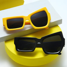 Load image into Gallery viewer, Fashion Irregular Square Sunglasses Man Fashion Brand Designer Personality Sun Glasses Male White Black Mirror
