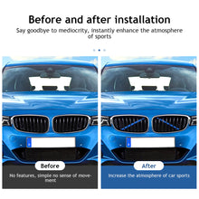 Load image into Gallery viewer, Sport Style Front Grille Trim Strips 2 Pcs Strip Cover Frame Car Decorations Stickers For BMW F10 F11 F01 F39 F48 5 6 7 Series
