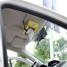 Load image into Gallery viewer, Car Tissue Box Sun Visor Napkin Box Auto Seat Back Sun Visor Tissue Box Holder Backrest Paper Napkin Bracket
