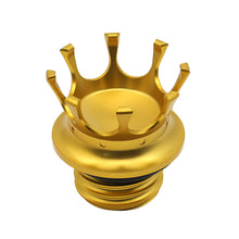 Load image into Gallery viewer, Motorcycle Crown Style Vented Fuel Gas Tank Cap Right-hand Thread Decorative Oil Cap For Harley Sportster XL 883 1200 48 Softail Dana
