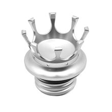 Load image into Gallery viewer, Motorcycle Crown Style Vented Fuel Gas Tank Cap Right-hand Thread Decorative Oil Cap For Harley Sportster XL 883 1200 48 Softail Dana
