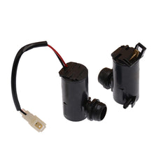 Load image into Gallery viewer, 12V/24V Universal Vehicle Windscreen Cleaning Water Tank Motor Windshield Wiper Washer Pump Water Jet Motor
