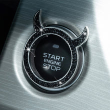 Load image into Gallery viewer, Crystal Car One-click Start Button Cover Interior Engine Ignition Start Stop Button Protective Decoration Accessories
