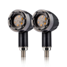 Load image into Gallery viewer, Pair 12V Motorcycle LED Mini Turn Signal Light Bullet Moto Indicators Stop Light led For Motorbike Scooter
