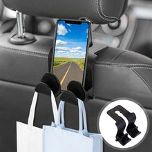 Load image into Gallery viewer, Car Interior Hooks Rear Seat Headrest Hanging Double-Head Holder Organizer Handbag Hanger Storage Hook Accessories
