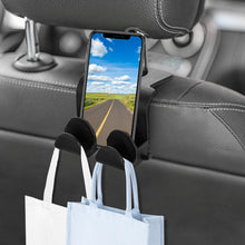 Load image into Gallery viewer, Car Interior Hooks Rear Seat Headrest Hanging Double-Head Holder Organizer Handbag Hanger Storage Hook Accessories
