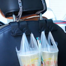 Load image into Gallery viewer, Car Interior Hooks Rear Seat Headrest Hanging Double-Head Holder Organizer Handbag Hanger Storage Hook Accessories

