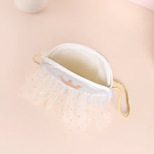 Load image into Gallery viewer, Metoo Crown PU Leather Lace Sling Bag Cute Rainbow Phone Bag Girls Mini Bag Coins Purse Birthday Gifts Crossbody Bag

