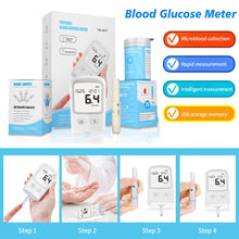 Load image into Gallery viewer, Household Medical Precision Blood Glucose Meter Blood Glucose Test Paper Health Monitoring Blood Glucose Meter
