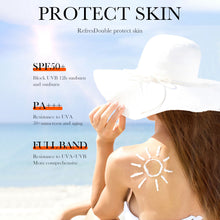 Load image into Gallery viewer, Sunscreen SPF50+ Summer Refreshing Outdoor Sunscreen Anti UV Sunscreen for Facial and Whole Body Women Makeup Cosmetics
