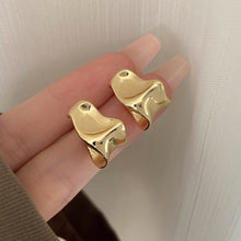 Load image into Gallery viewer, Geometric Curved Alloy Earrings Fashionable Temperamental Irregular Ear Studs Earrings Jewelry Accessories for Women

