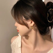Load image into Gallery viewer, Geometric Curved Alloy Earrings Fashionable Temperamental Irregular Ear Studs Earrings Jewelry Accessories for Women
