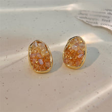 Load image into Gallery viewer, Fashionable Exquisite Alloy Earrings Niche Colorful Ear Studs Earrings Jewelry Accessories for Women
