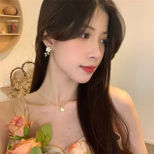 Load image into Gallery viewer, Sweet Temperamental Flower Earrings Niche Colorful Alloy Ear Studs Earrings Jewelry Accessories for Women
