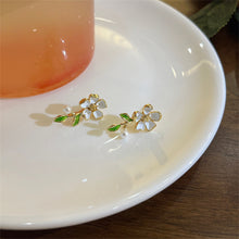 Load image into Gallery viewer, Sweet Temperamental Flower Earrings Niche Colorful Alloy Ear Studs Earrings Jewelry Accessories for Women
