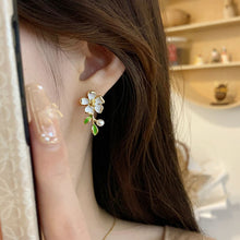 Load image into Gallery viewer, Sweet Temperamental Flower Earrings Niche Colorful Alloy Ear Studs Earrings Jewelry Accessories for Women
