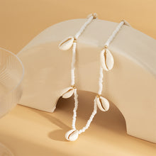 Load image into Gallery viewer, Retro Versatile Single Loop Rice Bead Woven Waist Chain Body Chain Women Sexy Shell Waist Chain Body Jewelry
